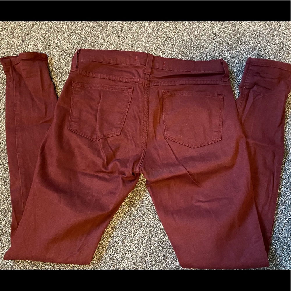 Flying Monkey maroon skinny jeans